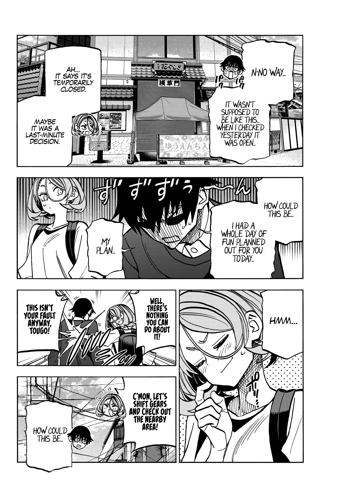 The Story Between a Dumb Prefect and a High School Girl with an Inappropriate Skirt Length Chapter 39 page 8 - Chapter 39: The Story About the Dumb Prefect Going on a Weekend Date
