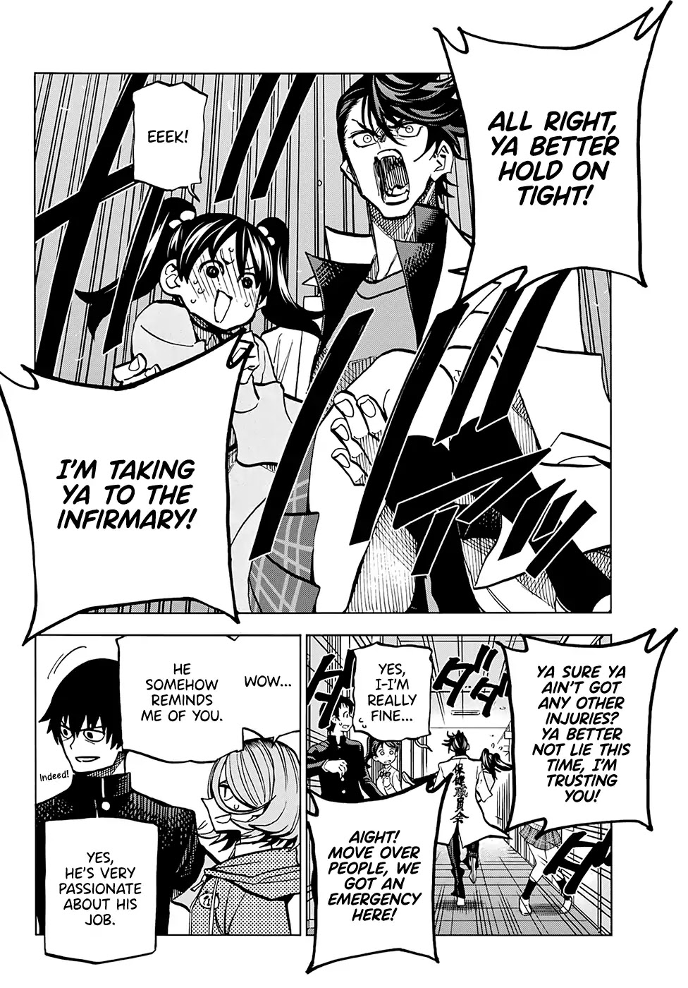 The Story Between a Dumb Prefect and a High School Girl with an Inappropriate Skirt Length Chapter 4 page 10 - Chapter 4