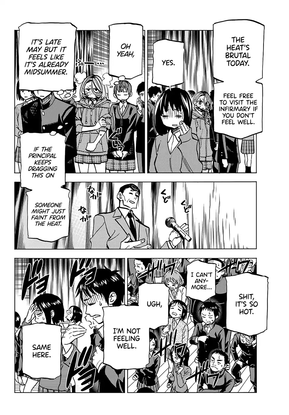 The Story Between a Dumb Prefect and a High School Girl with an Inappropriate Skirt Length Chapter 4 page 14 - Chapter 4