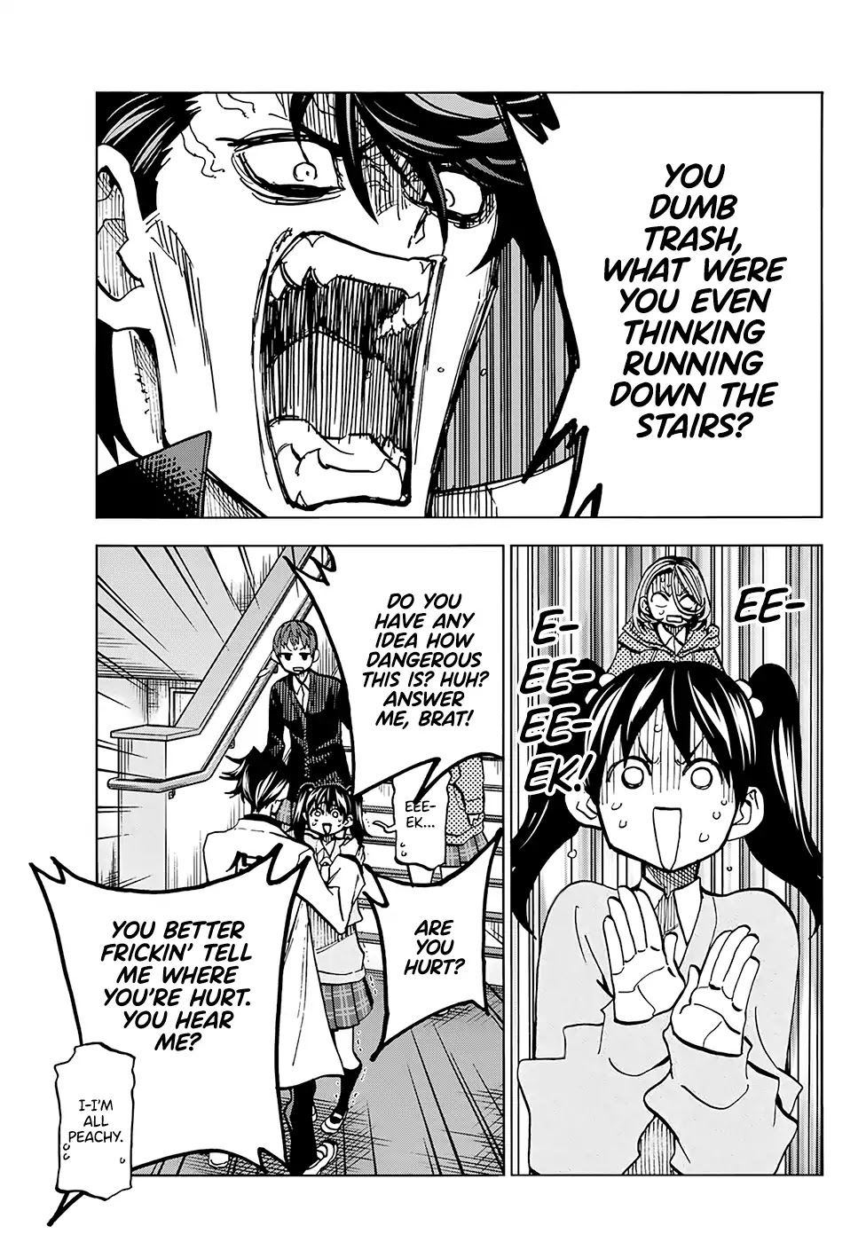 The Story Between a Dumb Prefect and a High School Girl with an Inappropriate Skirt Length Chapter 4 page 5 - Chapter 4