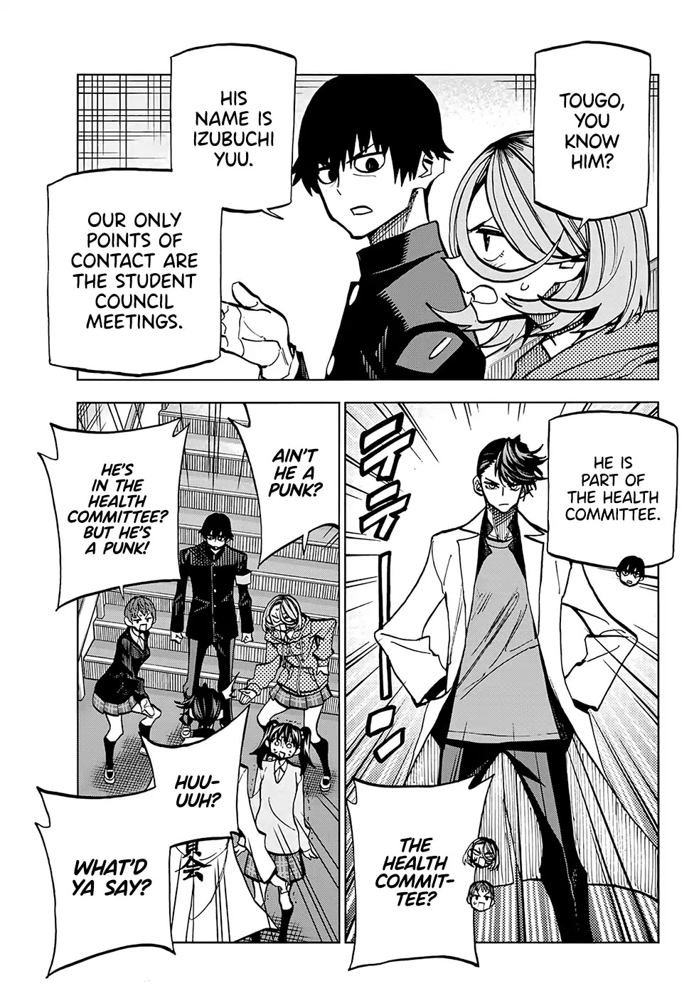 The Story Between a Dumb Prefect and a High School Girl with an Inappropriate Skirt Length Chapter 4 page 7 - Chapter 4