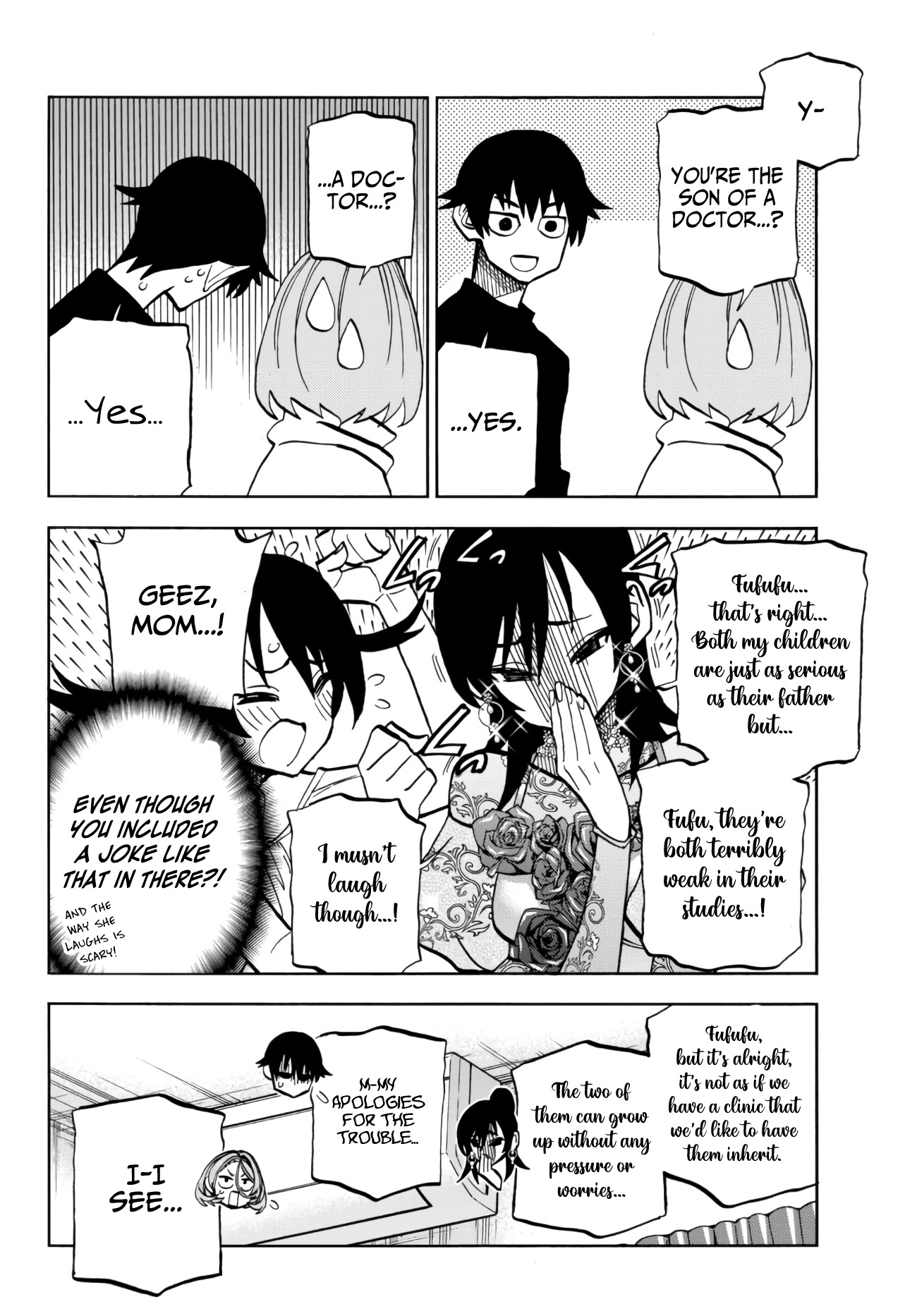 The Story Between a Dumb Prefect and a High School Girl with an Inappropriate Skirt Length Chapter 40 page 14 - Chapter 40: The Story About Hanging Out at the Dumb Prefect's House