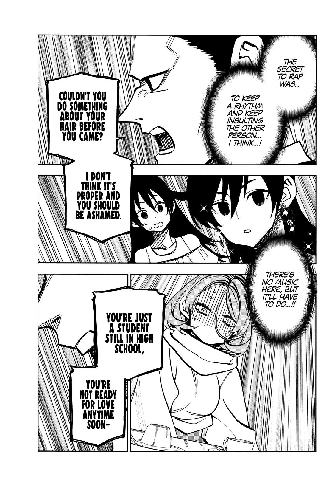 The Story Between a Dumb Prefect and a High School Girl with an Inappropriate Skirt Length Chapter 41 page 7 - Chapter 41