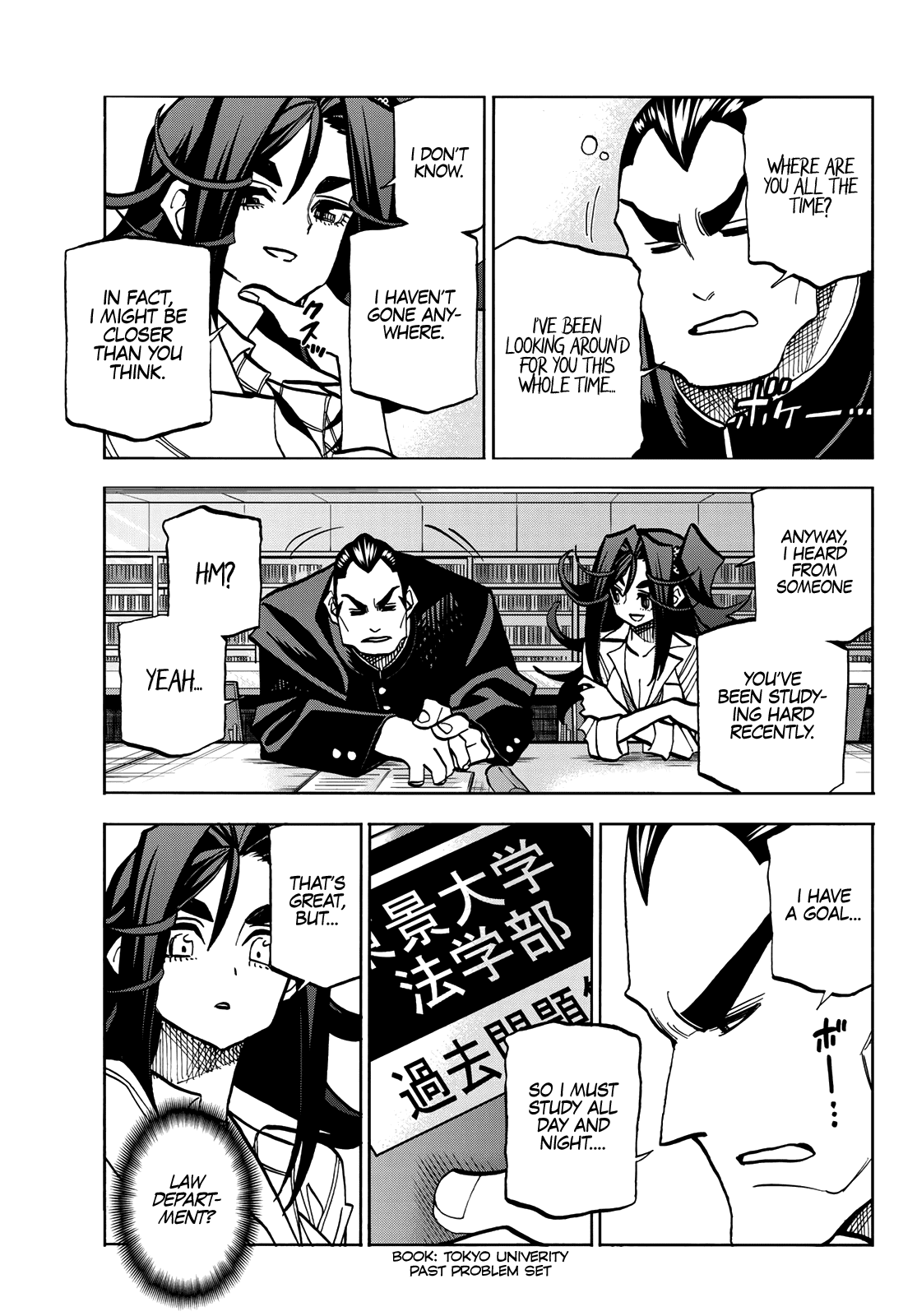 The Story Between a Dumb Prefect and a High School Girl with an Inappropriate Skirt Length Chapter 42 page 11 - Chapter 42: The Story About the Dumb Prefect’s Student Council President and Vice President