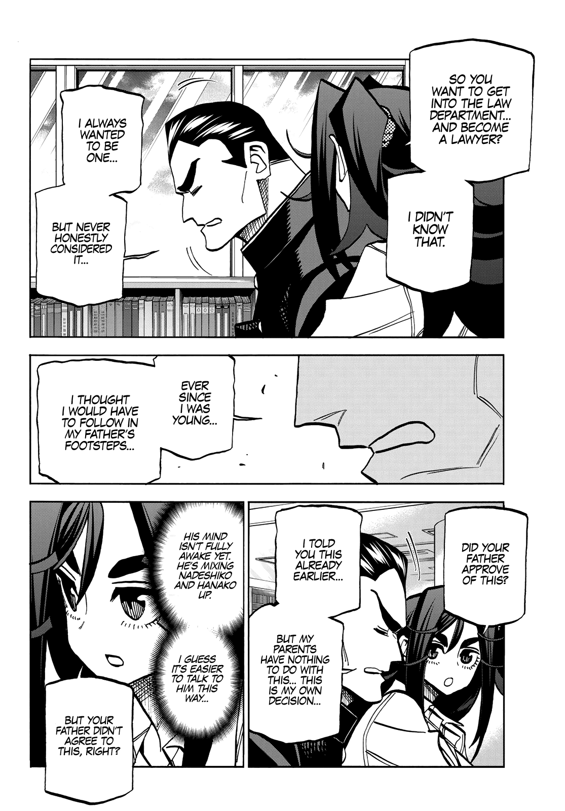 The Story Between a Dumb Prefect and a High School Girl with an Inappropriate Skirt Length Chapter 42 page 12 - Chapter 42: The Story About the Dumb Prefect’s Student Council President and Vice President