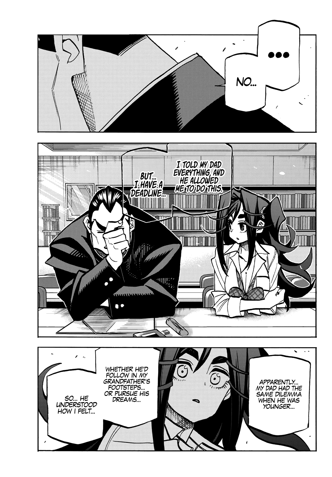 The Story Between a Dumb Prefect and a High School Girl with an Inappropriate Skirt Length Chapter 42 page 13 - Chapter 42: The Story About the Dumb Prefect’s Student Council President and Vice President