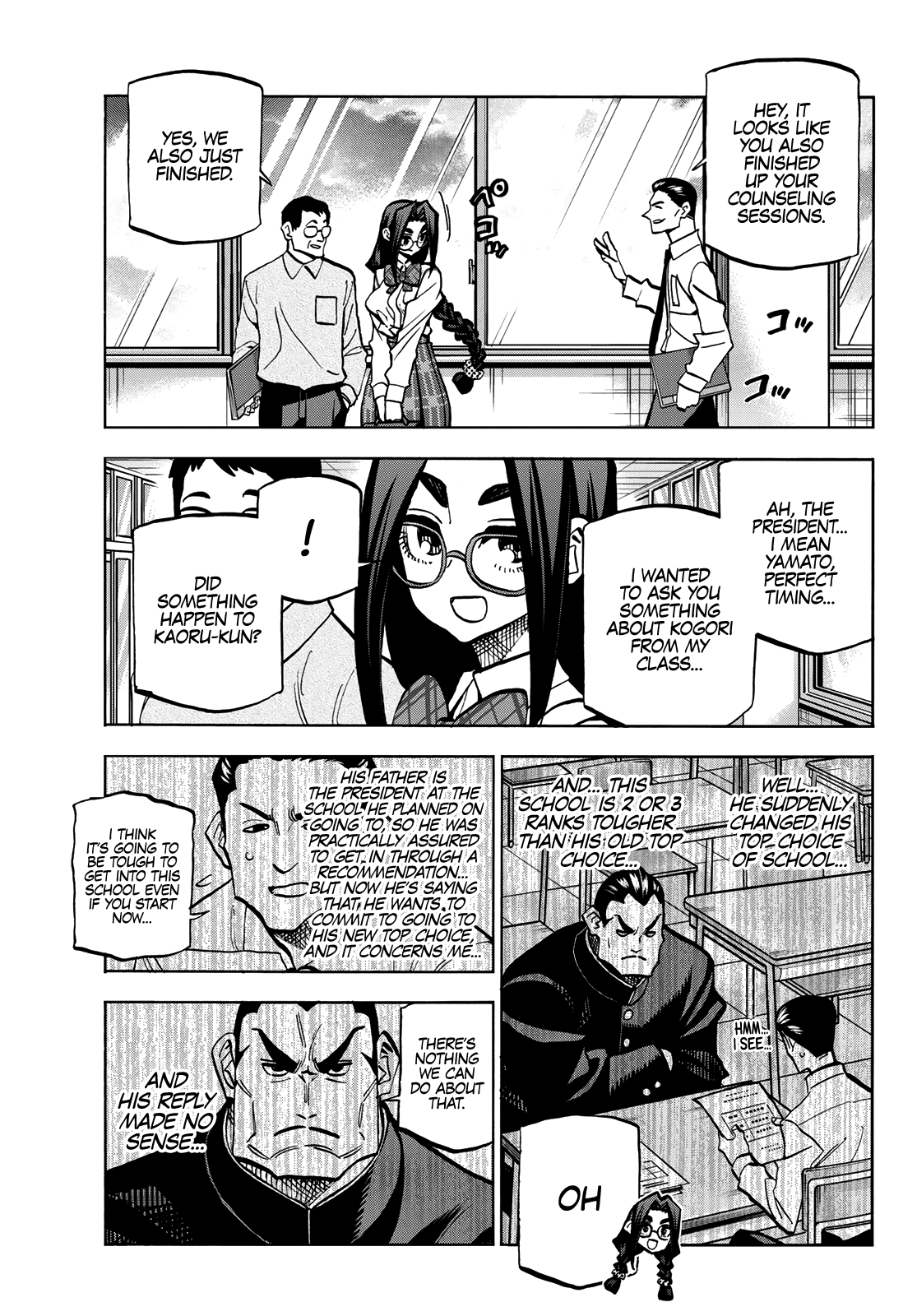 The Story Between a Dumb Prefect and a High School Girl with an Inappropriate Skirt Length Chapter 42 page 3 - Chapter 42: The Story About the Dumb Prefect’s Student Council President and Vice President