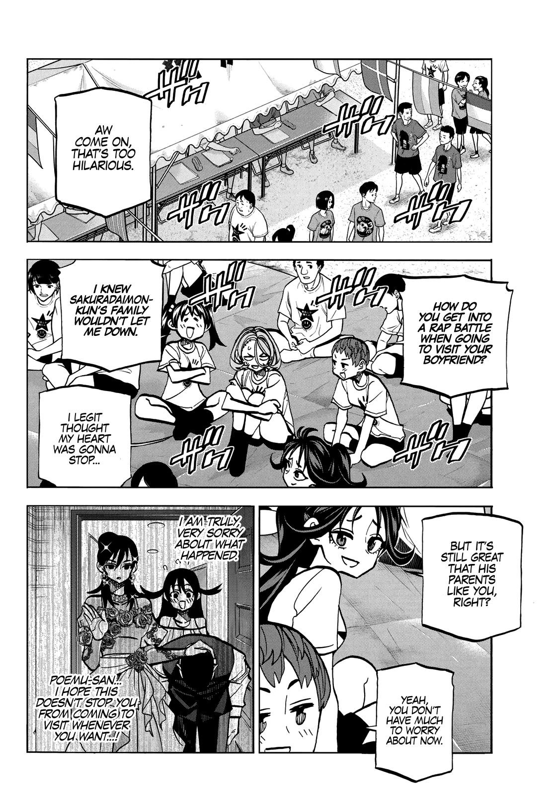 The Story Between a Dumb Prefect and a High School Girl with an Inappropriate Skirt Length Chapter 43 page 2 - Chapter 43: A Story About Dumb People Having a Dumb Fight