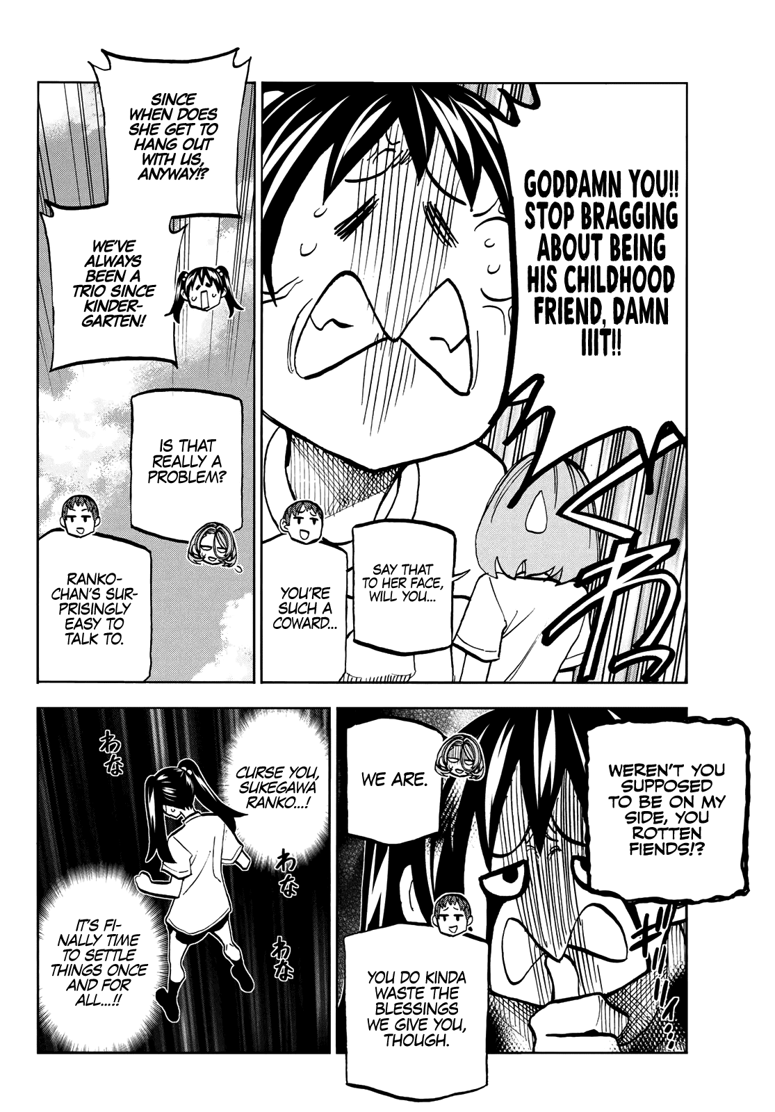The Story Between a Dumb Prefect and a High School Girl with an Inappropriate Skirt Length Chapter 43 page 4 - Chapter 43: A Story About Dumb People Having a Dumb Fight