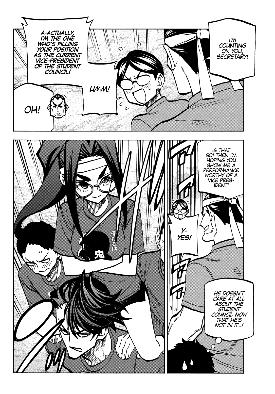 The Story Between a Dumb Prefect and a High School Girl with an Inappropriate Skirt Length Chapter 44 page 8 - Chapter 44: A Story About Dumb People Having a Dumb Fight (2)