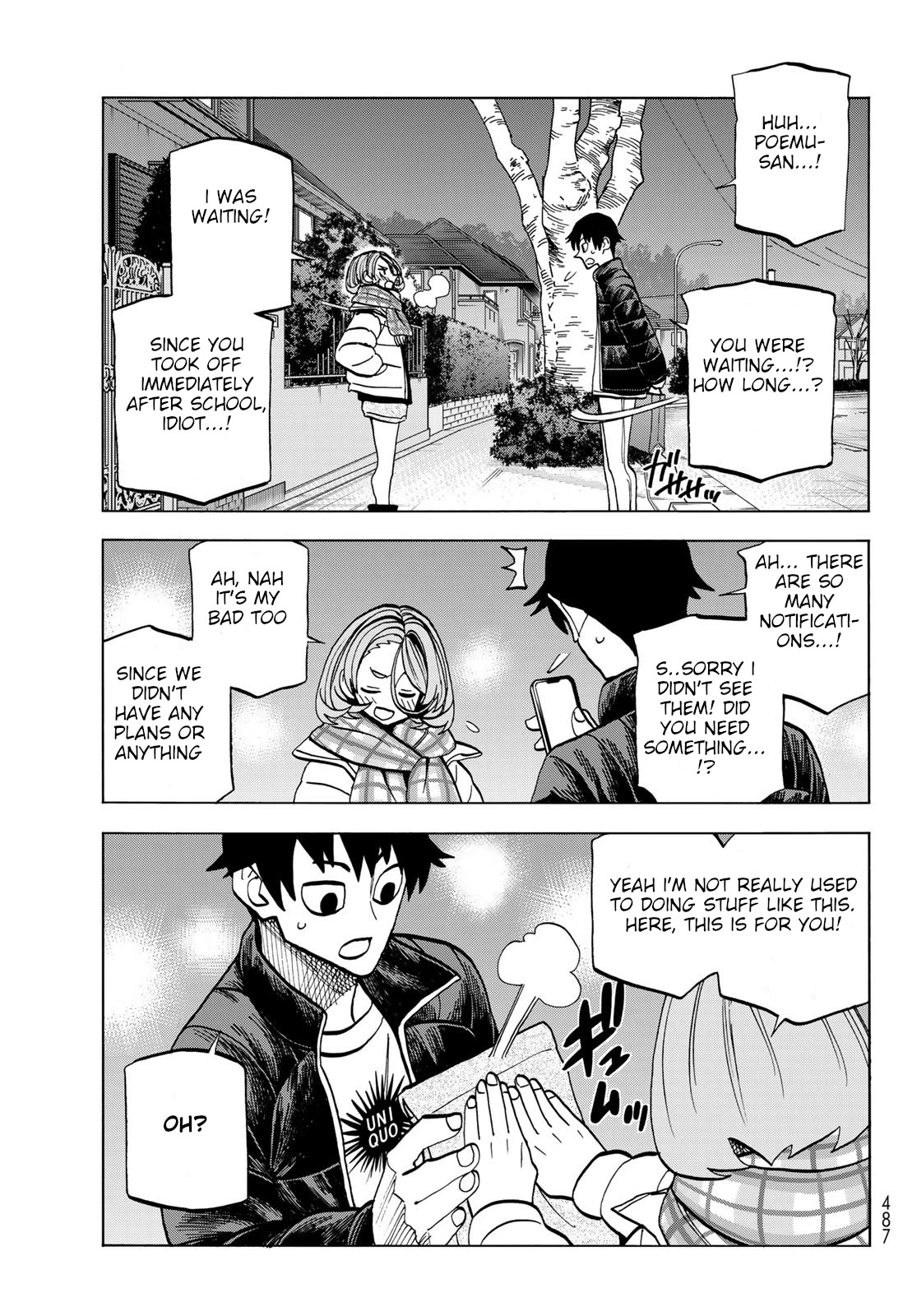 The Story Between a Dumb Prefect and a High School Girl with an Inappropriate Skirt Length Chapter 45 page 15 - Chapter 45: A story about dumb people choosing a present