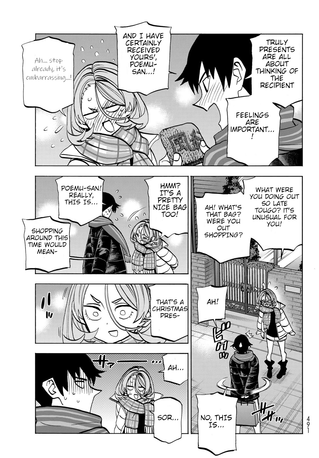 The Story Between a Dumb Prefect and a High School Girl with an Inappropriate Skirt Length Chapter 45 page 19 - Chapter 45: A story about dumb people choosing a present