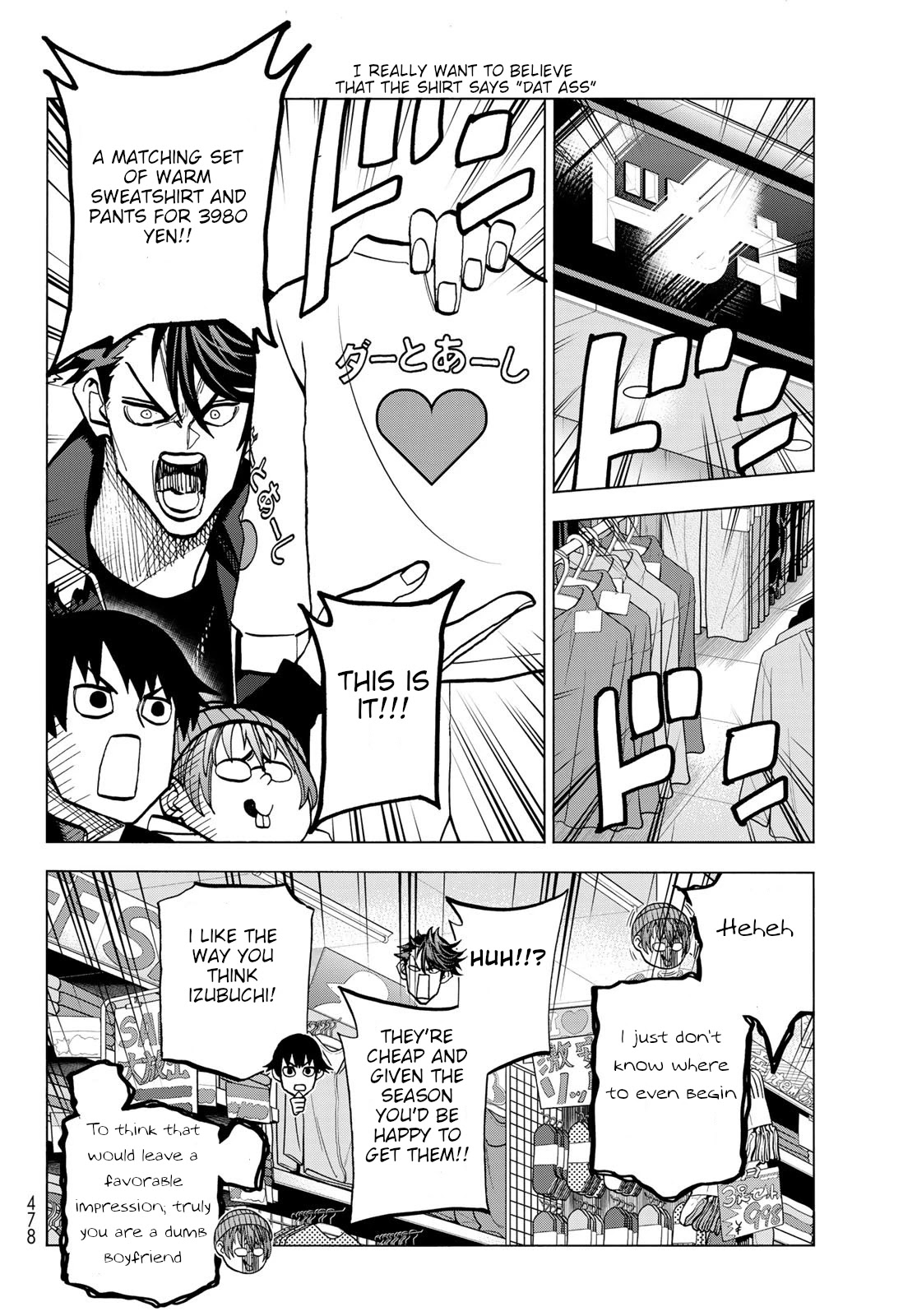 The Story Between a Dumb Prefect and a High School Girl with an Inappropriate Skirt Length Chapter 45 page 6 - Chapter 45: A story about dumb people choosing a present