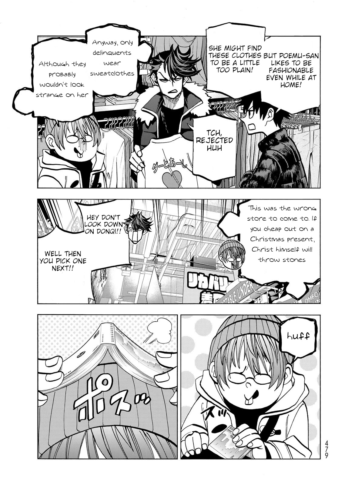 The Story Between a Dumb Prefect and a High School Girl with an Inappropriate Skirt Length Chapter 45 page 7 - Chapter 45: A story about dumb people choosing a present