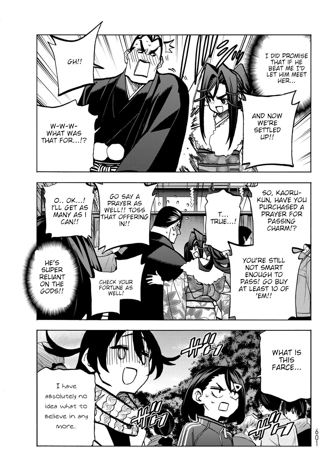 The Story Between a Dumb Prefect and a High School Girl with an Inappropriate Skirt Length Chapter 46 page 13 - Chapter 46: A Story About Dumb Examinees and Their First Shrine Visit