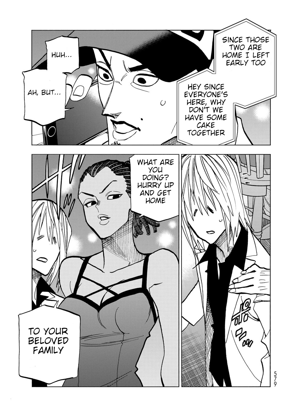 The Story Between a Dumb Prefect and a High School Girl with an Inappropriate Skirt Length Chapter 47 page 33 - Chapter 47: The Story About A Dumb Father And His Old Friends