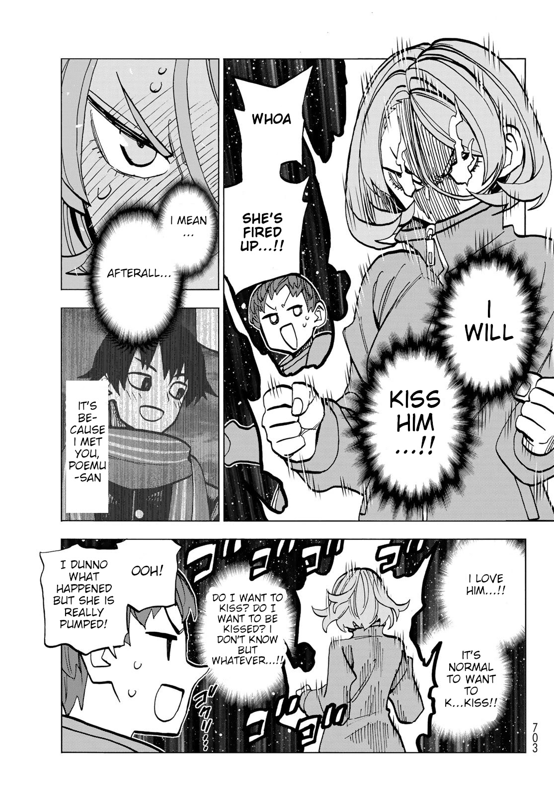 The Story Between a Dumb Prefect and a High School Girl with an Inappropriate Skirt Length Chapter 48 page 13 - Chapter 48: The Story About Dumb People and a Marathon Race