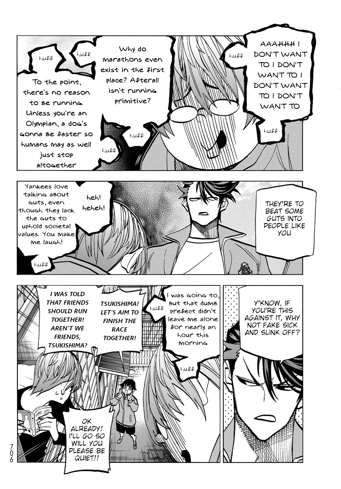 The Story Between a Dumb Prefect and a High School Girl with an Inappropriate Skirt Length Chapter 48 page 16 - Chapter 48: The Story About Dumb People and a Marathon Race