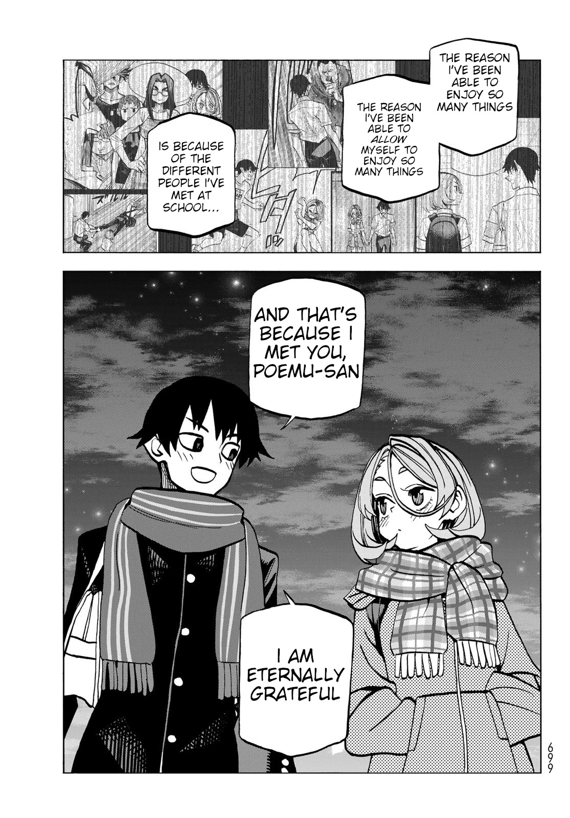 The Story Between a Dumb Prefect and a High School Girl with an Inappropriate Skirt Length Chapter 48 page 9 - Chapter 48: The Story About Dumb People and a Marathon Race