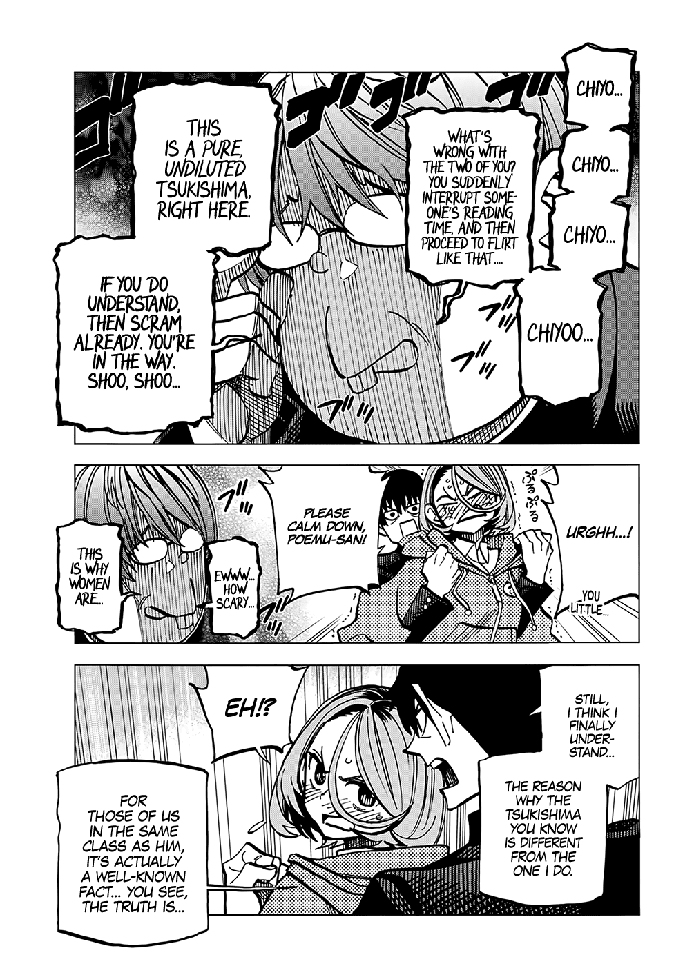 The Story Between a Dumb Prefect and a High School Girl with an Inappropriate Skirt Length Chapter 5 page 16 - Chapter 5: The Story of the Dumb Prefect and the Book Committee Member
