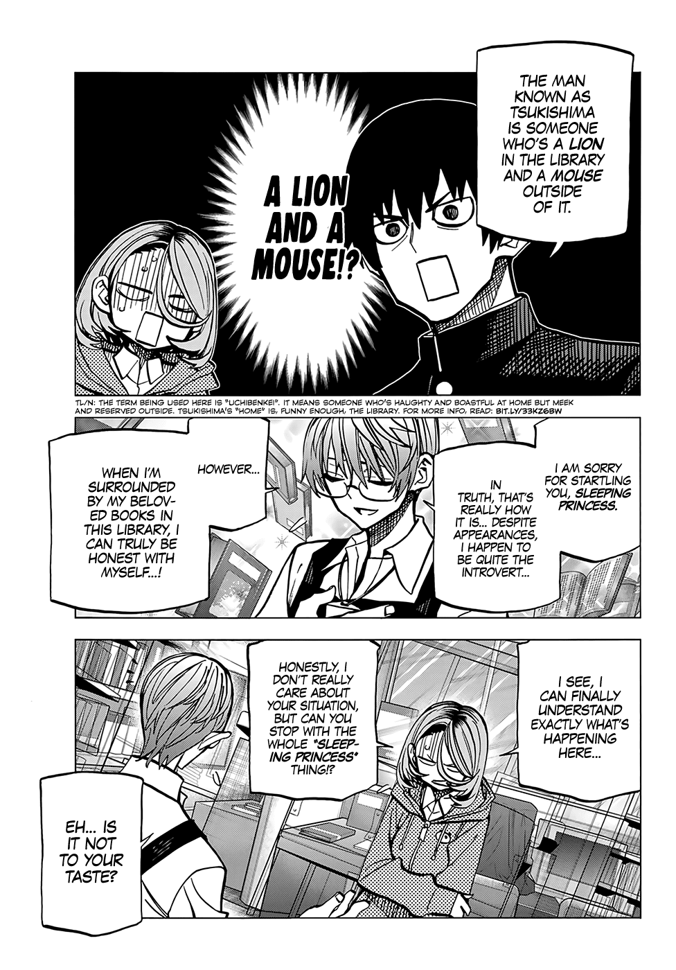 The Story Between a Dumb Prefect and a High School Girl with an Inappropriate Skirt Length Chapter 5 page 18 - Chapter 5: The Story of the Dumb Prefect and the Book Committee Member