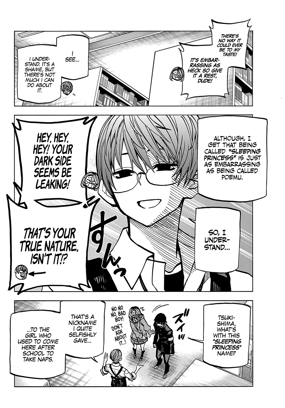 The Story Between a Dumb Prefect and a High School Girl with an Inappropriate Skirt Length Chapter 5 page 19 - Chapter 5: The Story of the Dumb Prefect and the Book Committee Member