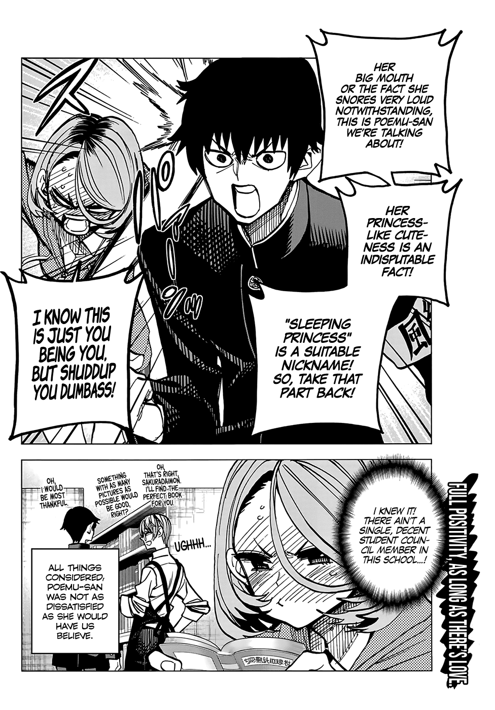 The Story Between a Dumb Prefect and a High School Girl with an Inappropriate Skirt Length Chapter 5 page 21 - Chapter 5: The Story of the Dumb Prefect and the Book Committee Member