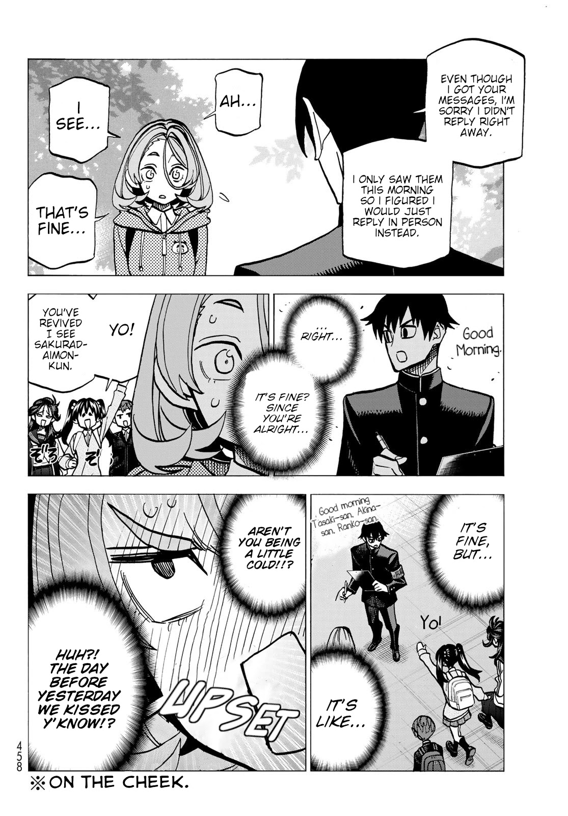 The Story Between a Dumb Prefect and a High School Girl with an Inappropriate Skirt Length Chapter 50 page 10 - Chapter 50: The story of a dumb conflict.