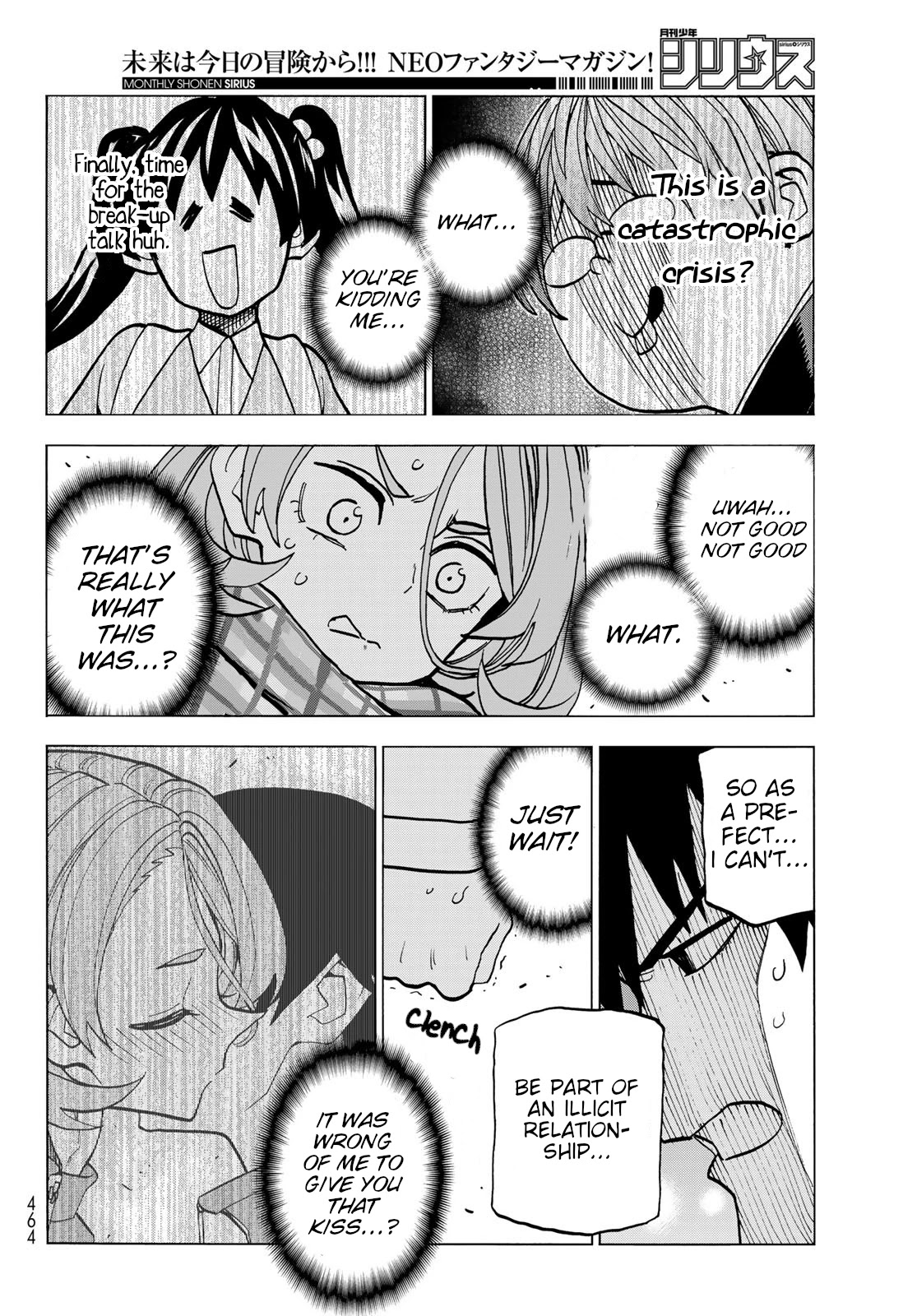 The Story Between a Dumb Prefect and a High School Girl with an Inappropriate Skirt Length Chapter 50 page 16 - Chapter 50: The story of a dumb conflict.