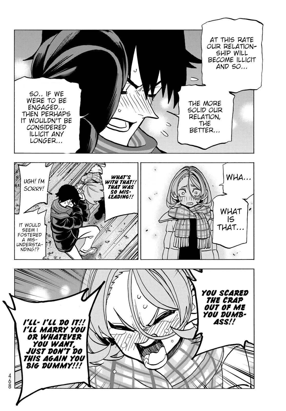 The Story Between a Dumb Prefect and a High School Girl with an Inappropriate Skirt Length Chapter 50 page 20 - Chapter 50: The story of a dumb conflict.