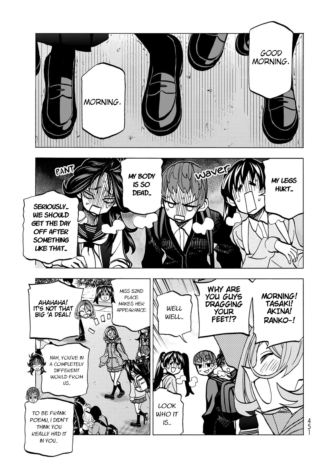 The Story Between a Dumb Prefect and a High School Girl with an Inappropriate Skirt Length Chapter 50 page 3 - Chapter 50: The story of a dumb conflict.