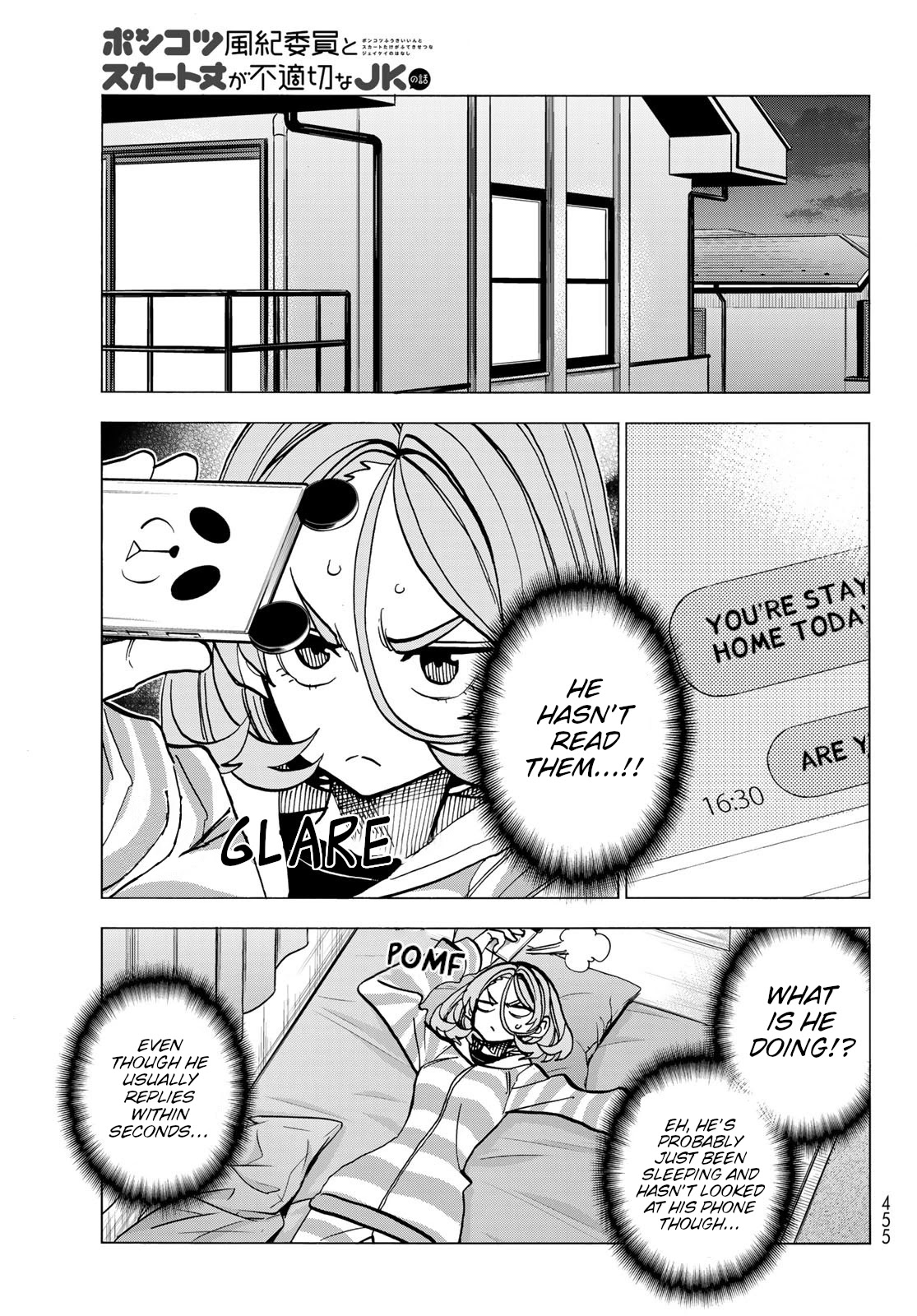 The Story Between a Dumb Prefect and a High School Girl with an Inappropriate Skirt Length Chapter 50 page 7 - Chapter 50: The story of a dumb conflict.