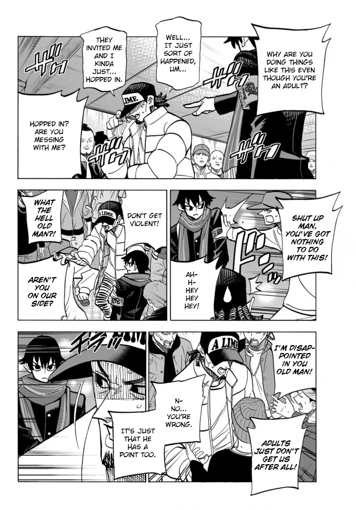 The Story Between a Dumb Prefect and a High School Girl with an Inappropriate Skirt Length Chapter 51 page 10 - Chapter 51: The story about dumb people and a direct confrontation
