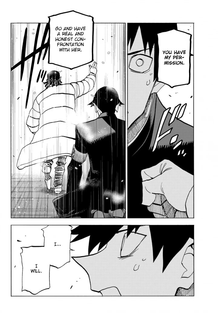 The Story Between a Dumb Prefect and a High School Girl with an Inappropriate Skirt Length Chapter 51 page 28 - Chapter 51: The story about dumb people and a direct confrontation
