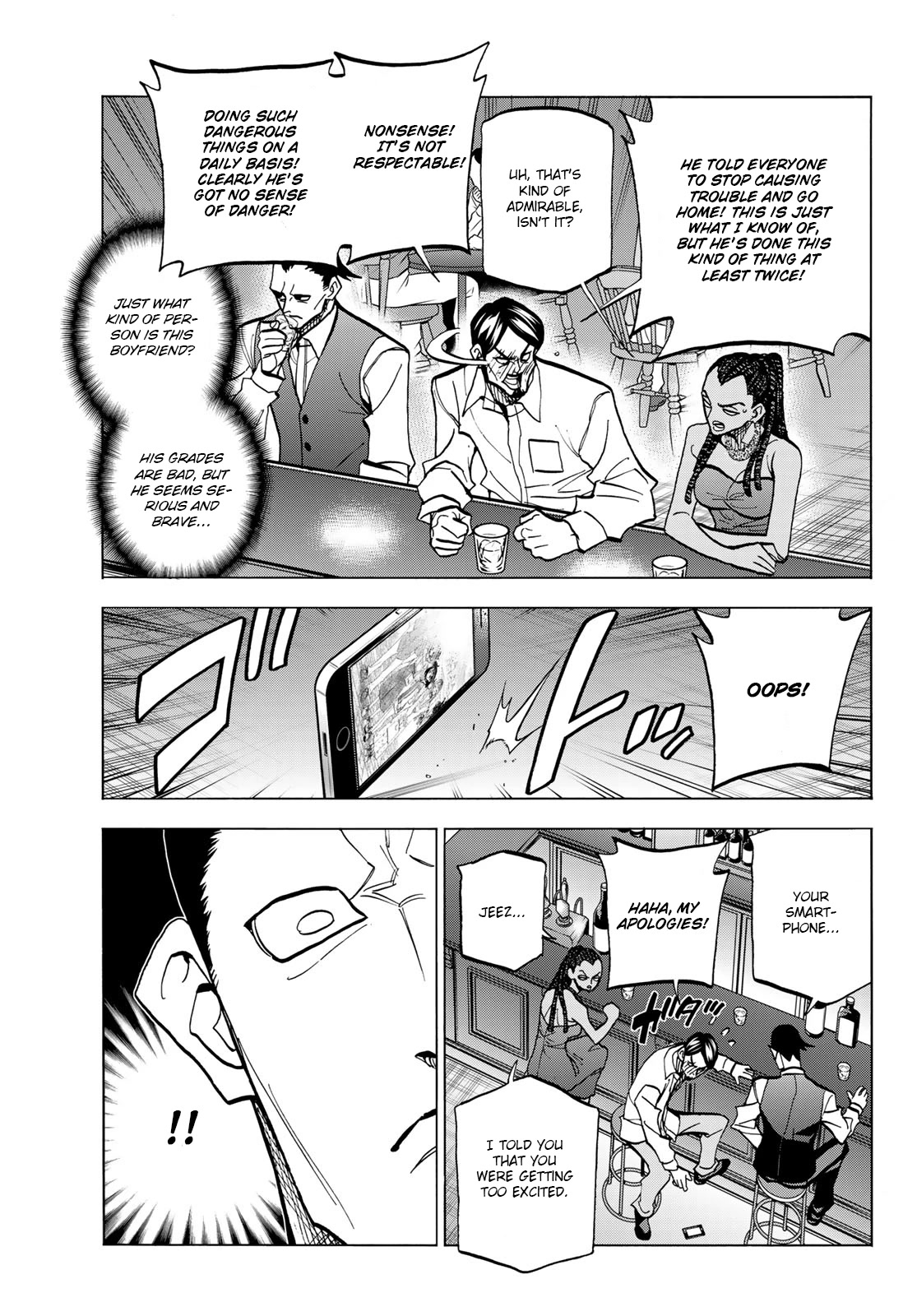 The Story Between a Dumb Prefect and a High School Girl with an Inappropriate Skirt Length Chapter 52 page 11 - Chapter 52: A story about dumb parents and a night on the town.
