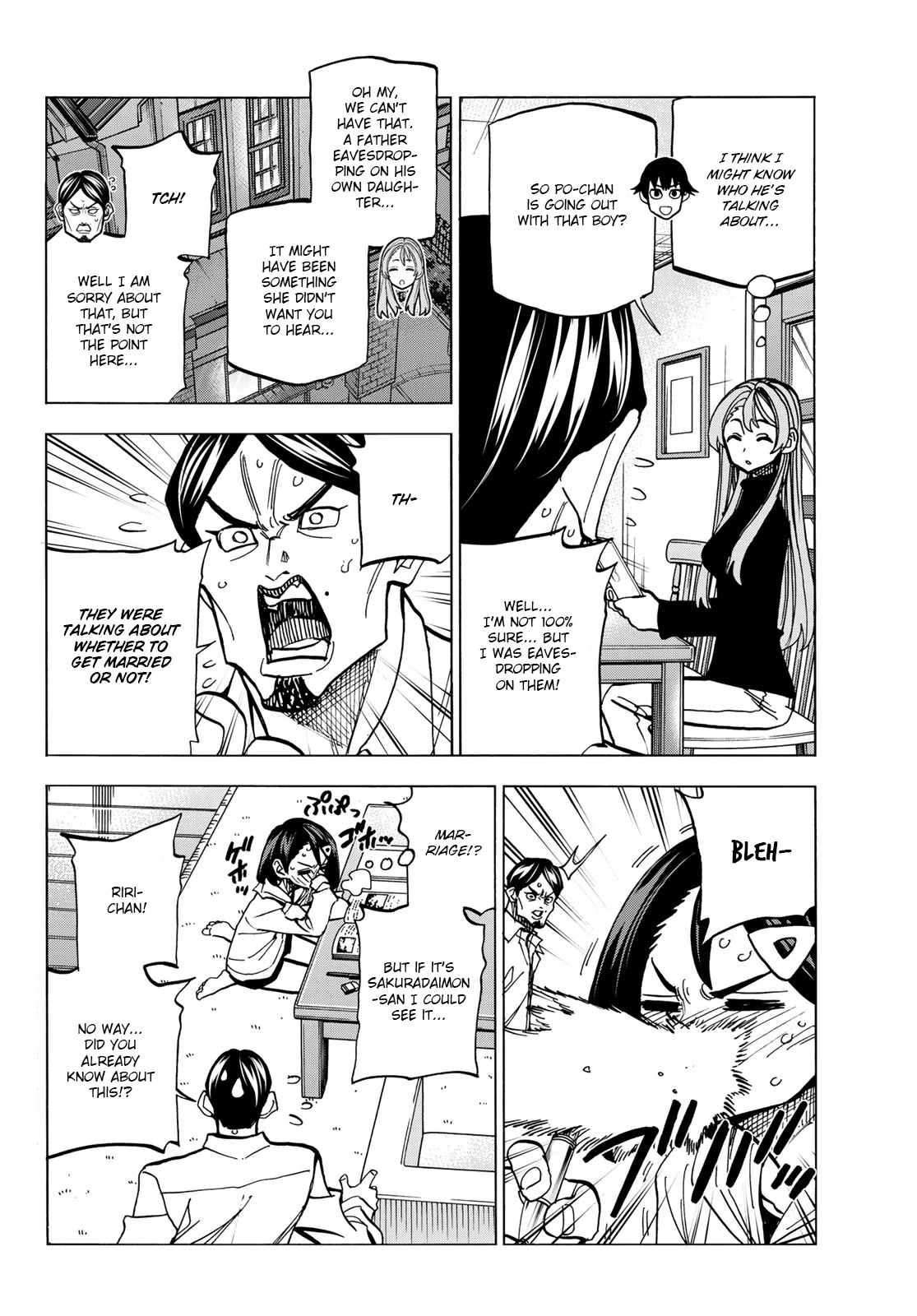 The Story Between a Dumb Prefect and a High School Girl with an Inappropriate Skirt Length Chapter 52 page 2 - Chapter 52: A story about dumb parents and a night on the town.