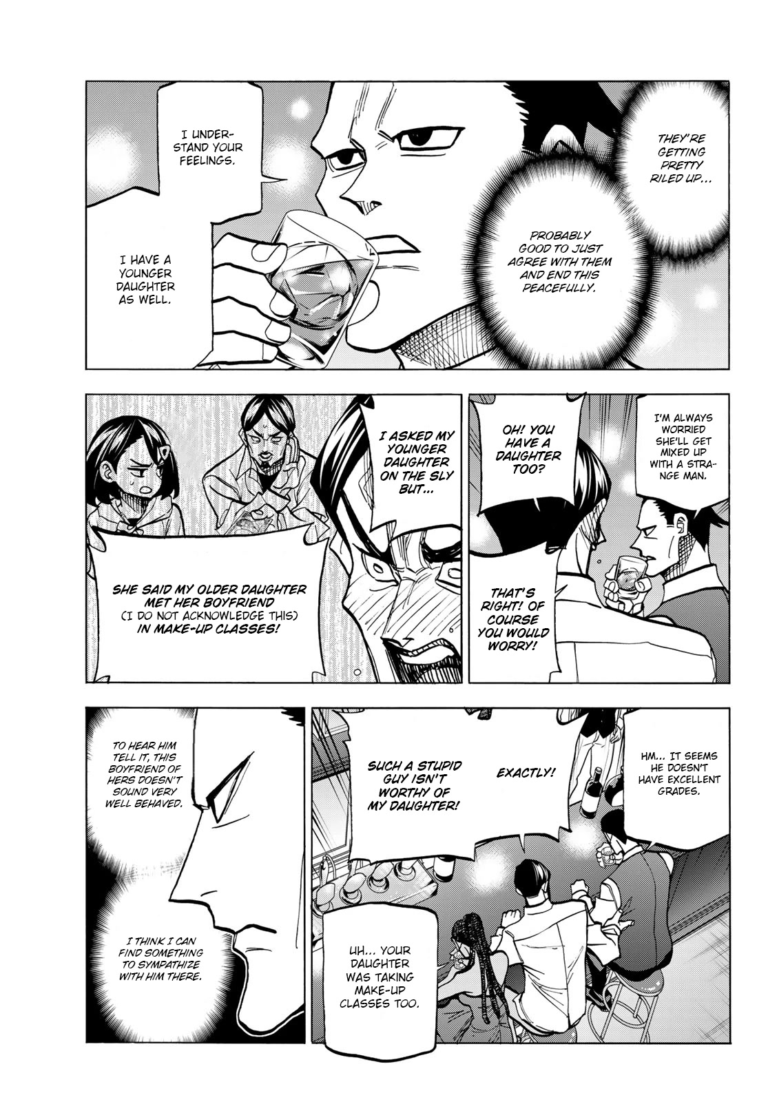 The Story Between a Dumb Prefect and a High School Girl with an Inappropriate Skirt Length Chapter 52 page 9 - Chapter 52: A story about dumb parents and a night on the town.