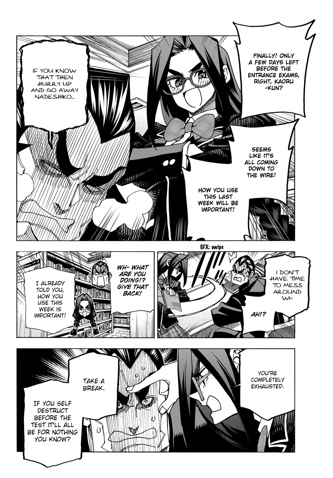 The Story Between a Dumb Prefect and a High School Girl with an Inappropriate Skirt Length Chapter 53 page 12 - Chapter 53: Chapter 53 - A story about a dumb librarian and a day like any other