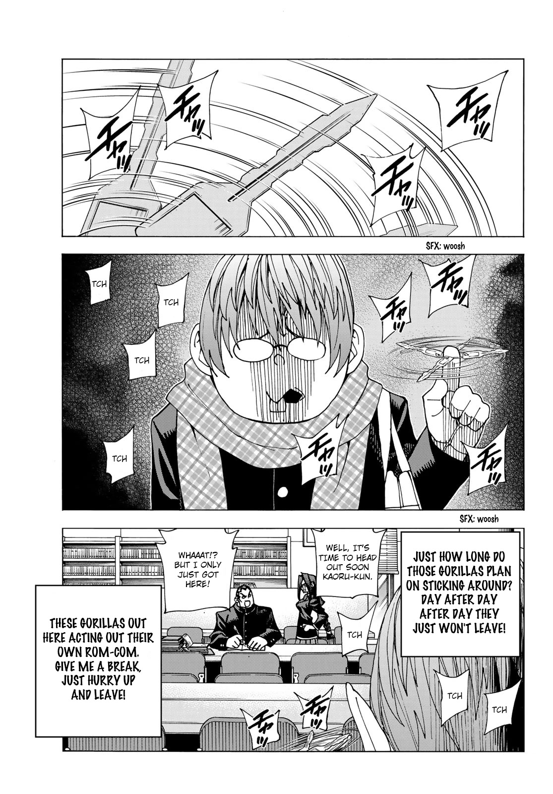 The Story Between a Dumb Prefect and a High School Girl with an Inappropriate Skirt Length Chapter 53 page 17 - Chapter 53: Chapter 53 - A story about a dumb librarian and a day like any other