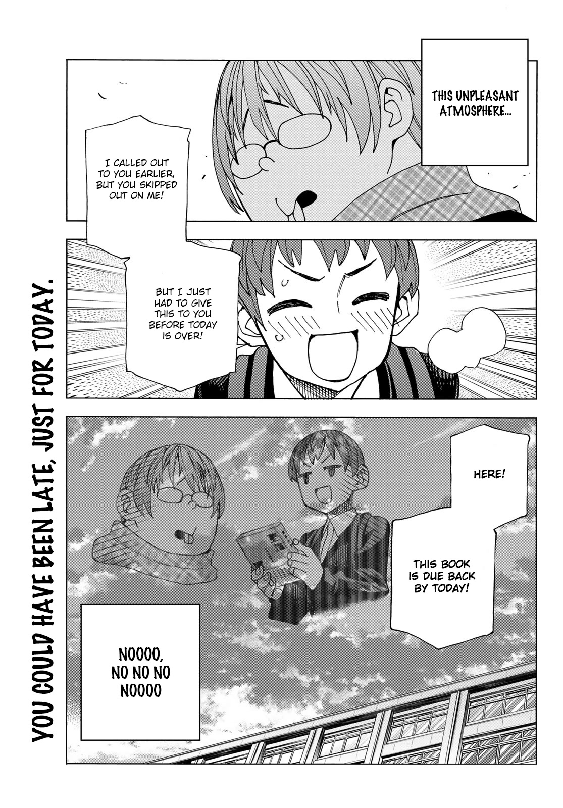 The Story Between a Dumb Prefect and a High School Girl with an Inappropriate Skirt Length Chapter 53 page 19 - Chapter 53: Chapter 53 - A story about a dumb librarian and a day like any other