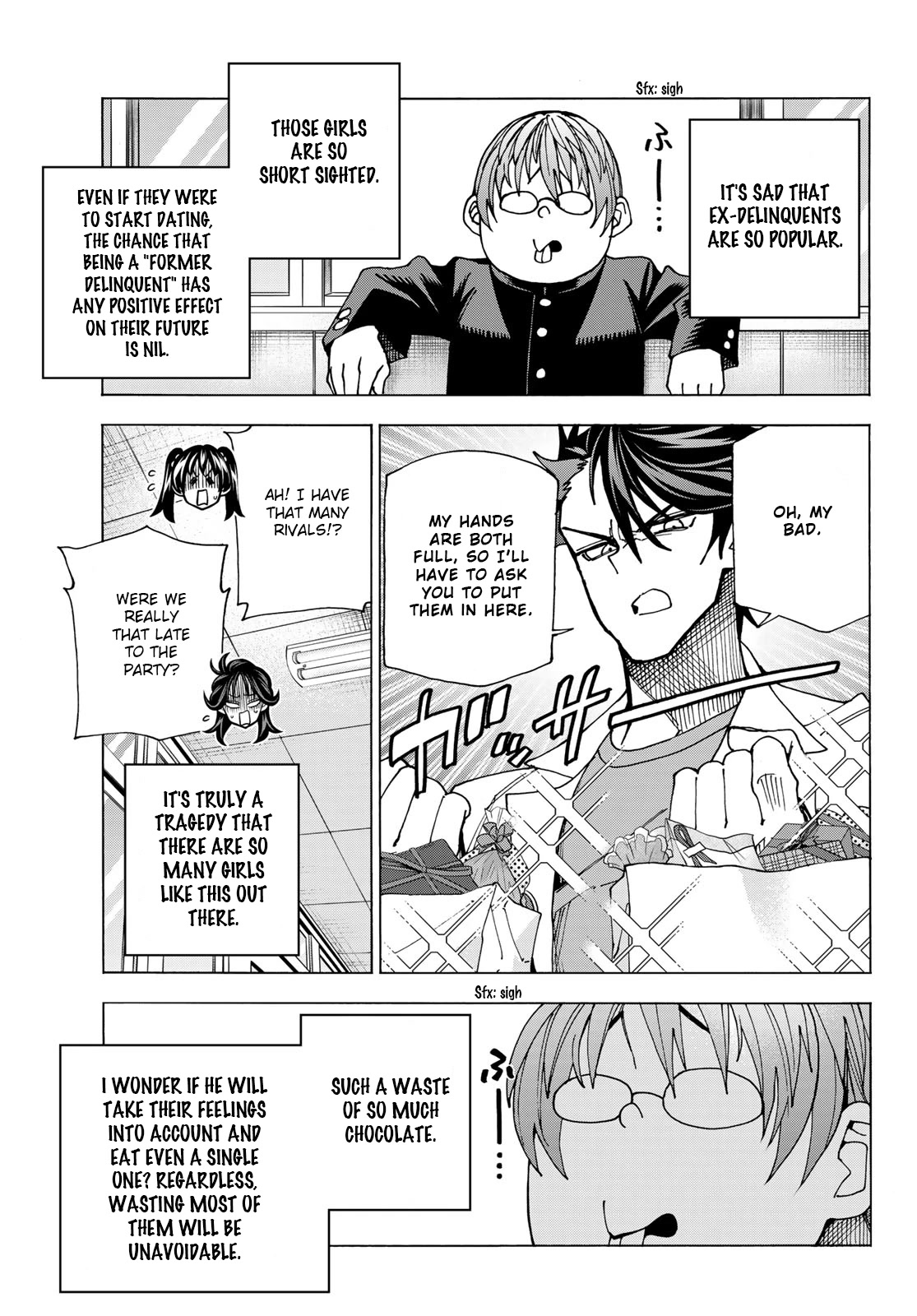 The Story Between a Dumb Prefect and a High School Girl with an Inappropriate Skirt Length Chapter 53 page 7 - Chapter 53: Chapter 53 - A story about a dumb librarian and a day like any other