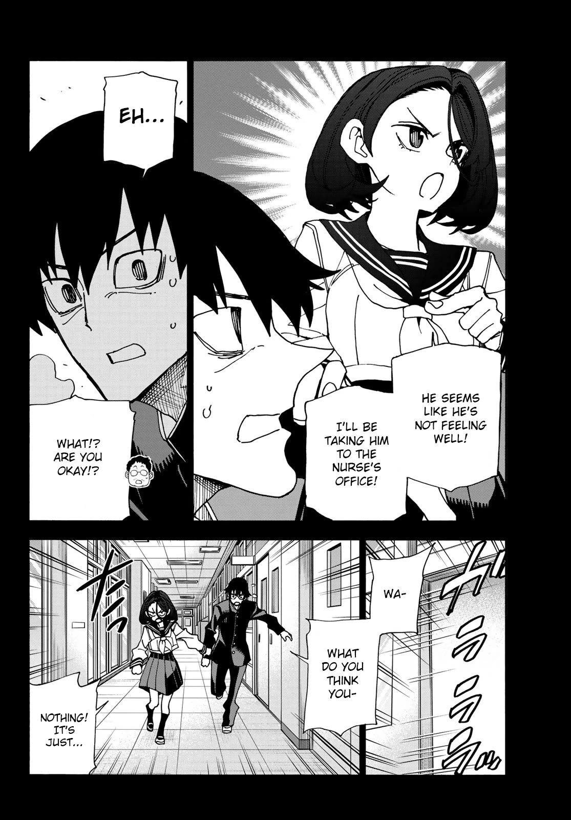 The Story Between a Dumb Prefect and a High School Girl with an Inappropriate Skirt Length Chapter 54 page 16 - Chapter 54: The story about dumb people and a high school entrance examination.