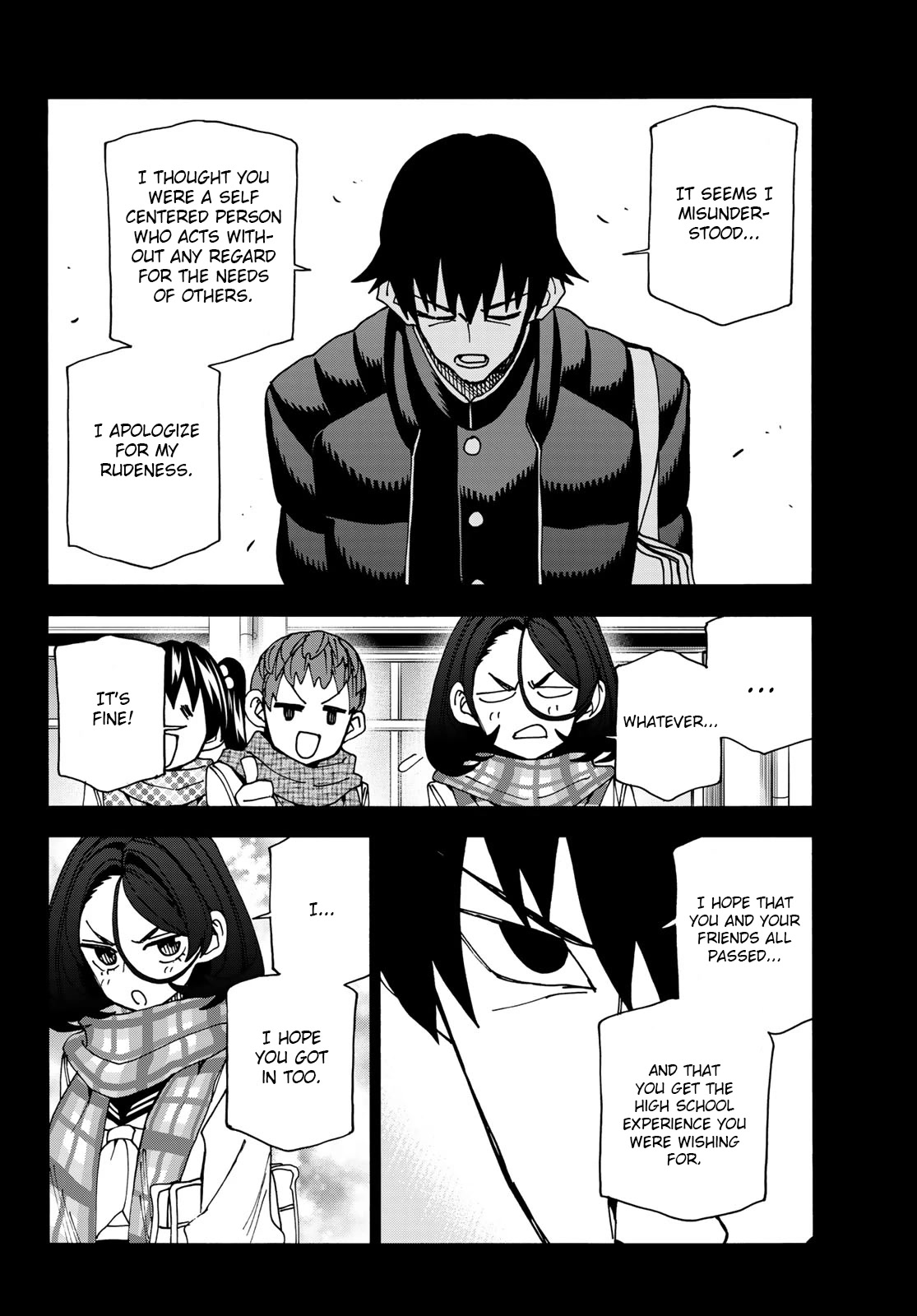 The Story Between a Dumb Prefect and a High School Girl with an Inappropriate Skirt Length Chapter 54 page 20 - Chapter 54: The story about dumb people and a high school entrance examination.