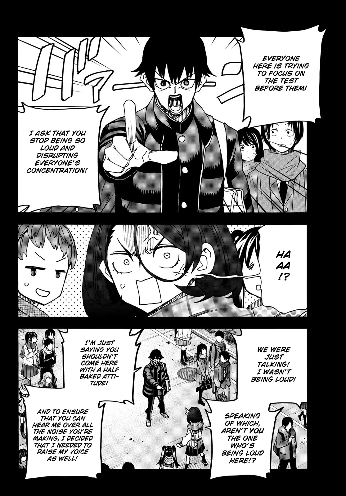 The Story Between a Dumb Prefect and a High School Girl with an Inappropriate Skirt Length Chapter 54 page 6 - Chapter 54: The story about dumb people and a high school entrance examination.
