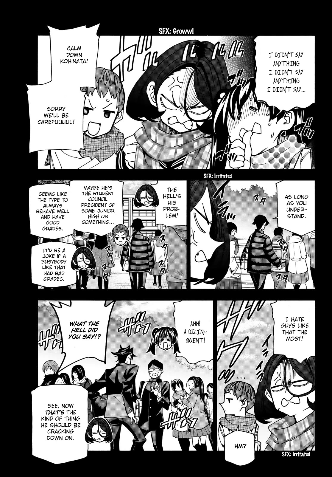The Story Between a Dumb Prefect and a High School Girl with an Inappropriate Skirt Length Chapter 54 page 7 - Chapter 54: The story about dumb people and a high school entrance examination.