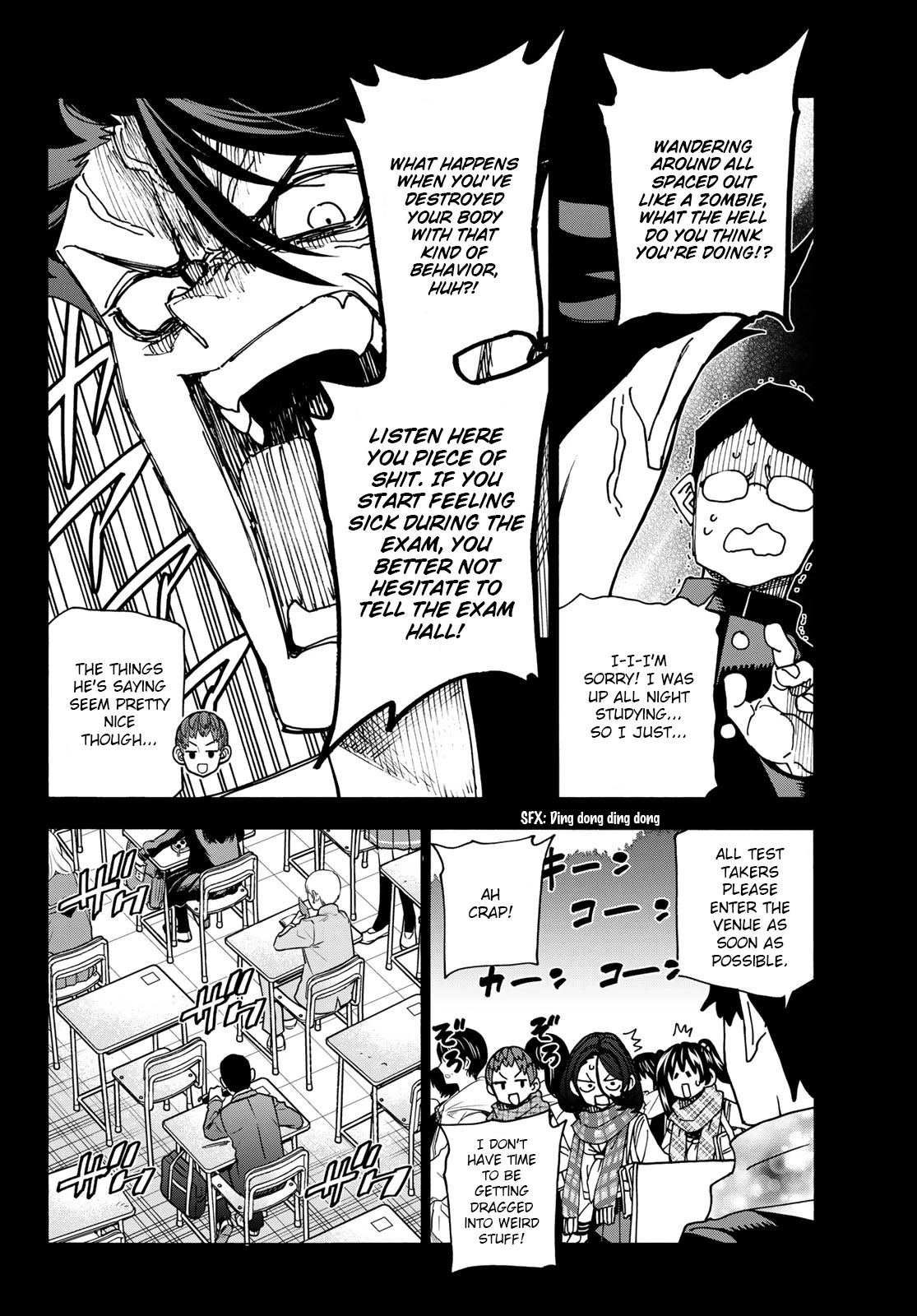 The Story Between a Dumb Prefect and a High School Girl with an Inappropriate Skirt Length Chapter 54 page 8 - Chapter 54: The story about dumb people and a high school entrance examination.