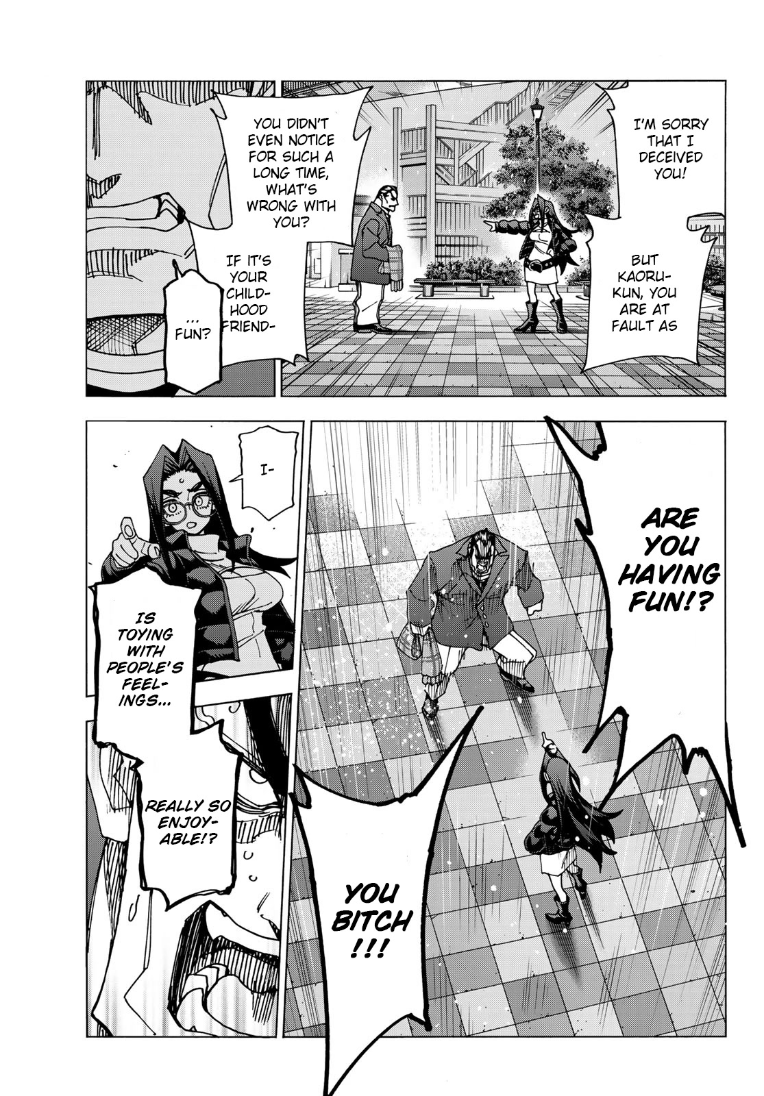 The Story Between a Dumb Prefect and a High School Girl with an Inappropriate Skirt Length Chapter 55 page 14 - Chapter 55: The story of consequences and a dumb misunderstanding