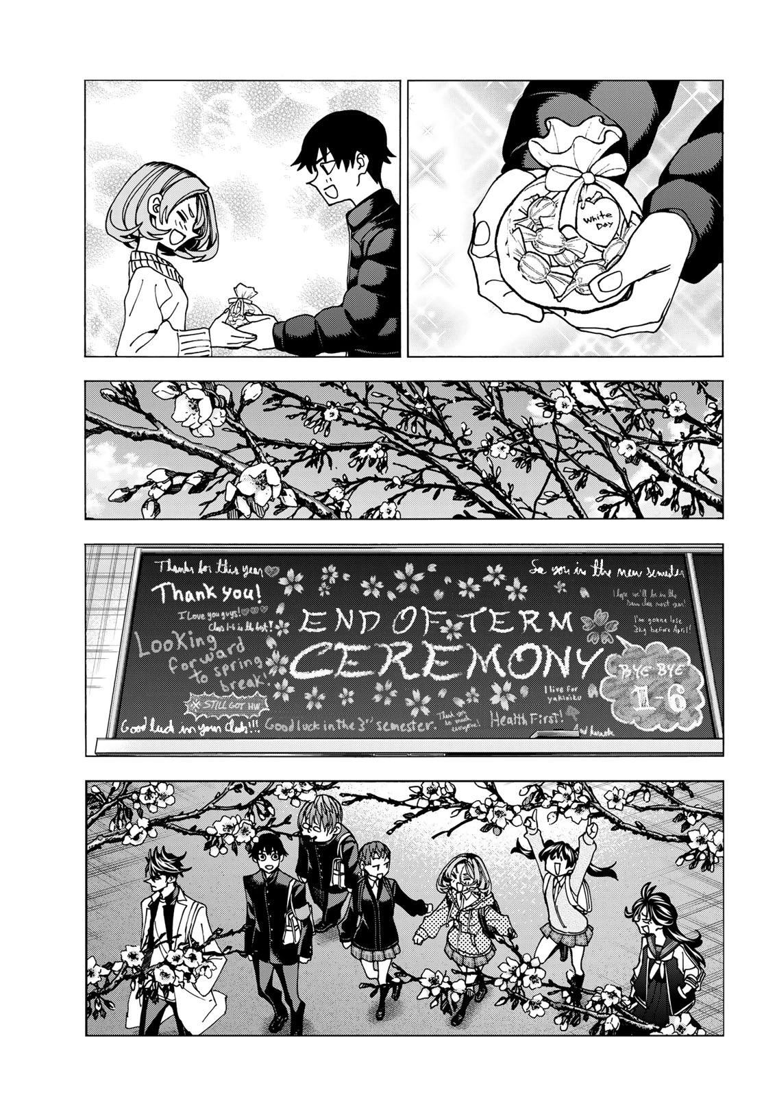 The Story Between a Dumb Prefect and a High School Girl with an Inappropriate Skirt Length Chapter 56 page 19 - Chapter 56: A story about dumb people and a season of beginnings and endings
