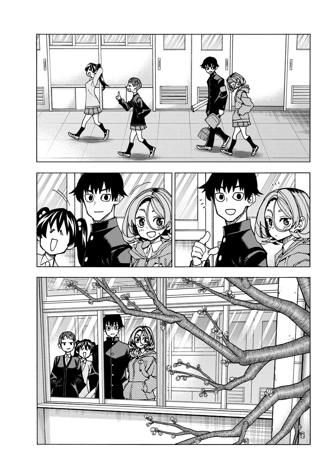 The Story Between a Dumb Prefect and a High School Girl with an Inappropriate Skirt Length Chapter 56 page 9 - Chapter 56: A story about dumb people and a season of beginnings and endings