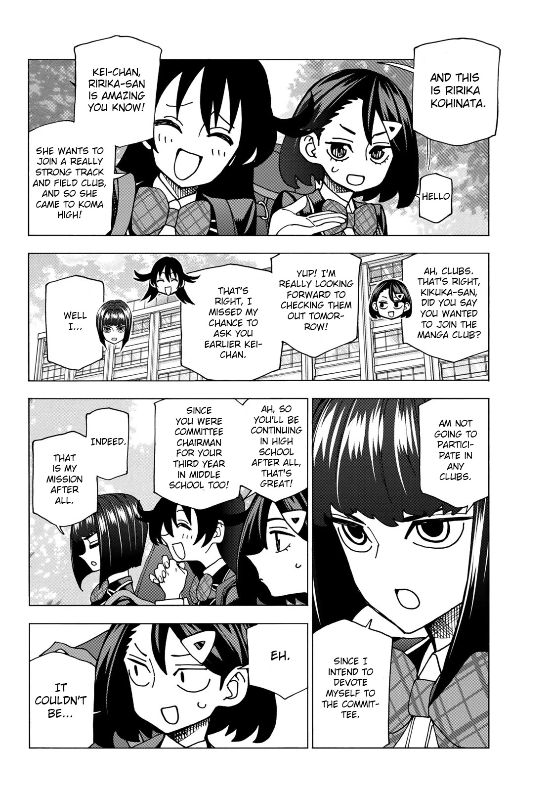 The Story Between a Dumb Prefect and a High School Girl with an Inappropriate Skirt Length Chapter 57 page 10 - Chapter 57: A story about dumb new students.